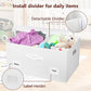 75 Quarts Extra Large Decorative Storage Bins with Lids (3 Count)