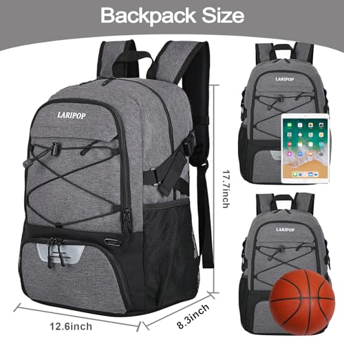 Basketball Backpack with Ball Compartment