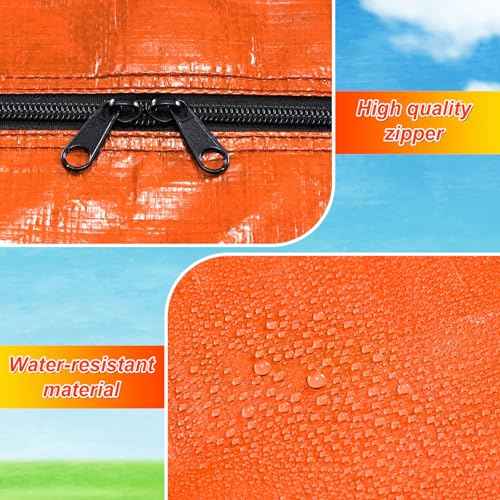 6 Pcs 66 Gallon Extra Large Moving Bags Heavy Duty Storage Bag (6 Count)