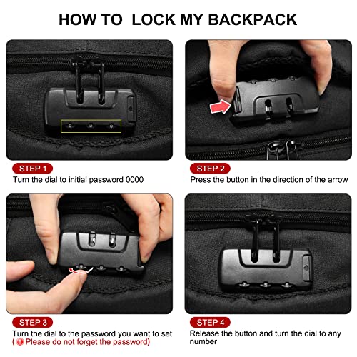 Large Laptop Backpack for Men