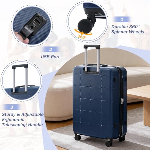 Luggage Sets 5 Piece (5 Count)