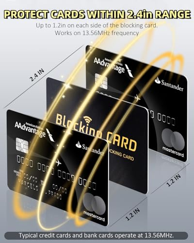 RFID Blocking Cards 6 Pack (6 Count)