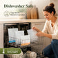 Dishwasher Safe Reusable Storage Bags Stand Up (24 Count)