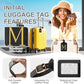 Personalized Initial Luggage Tags for Suitcase TSA Approved
