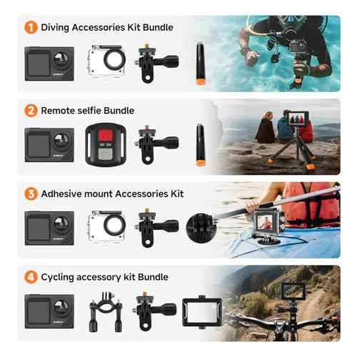 SVGo2 Action Camera with Dual Touch