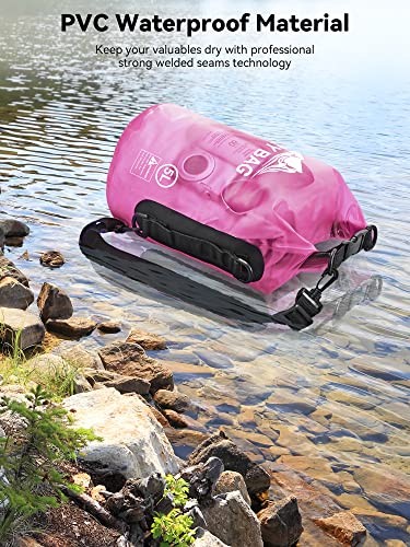 Dry Bag Waterproof Backpack with Phone Case
