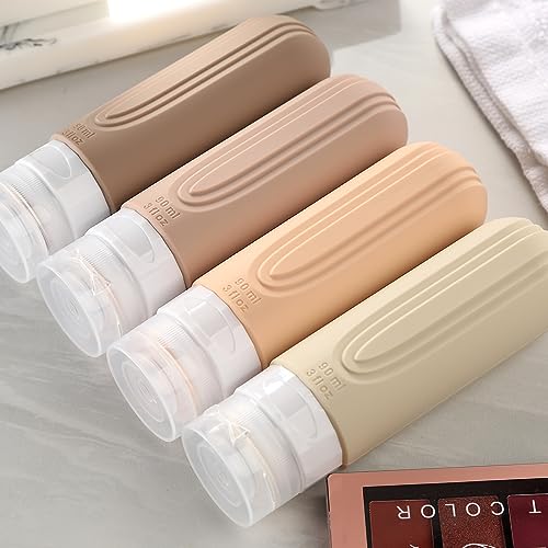 Travel Bottles for Toiletries (4 Count)