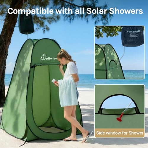 Pop Up Shower Tent for Camping Essentials