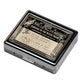 Silver Vintage Pill Box 7 Day Metal Pill Box with Mirror and 8 Compartments Cute Travel Pill Organizer for Purse (8 Count)