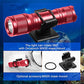 D560 Mini Scuba Dive Light with 360° Rotatable Mask Clip
