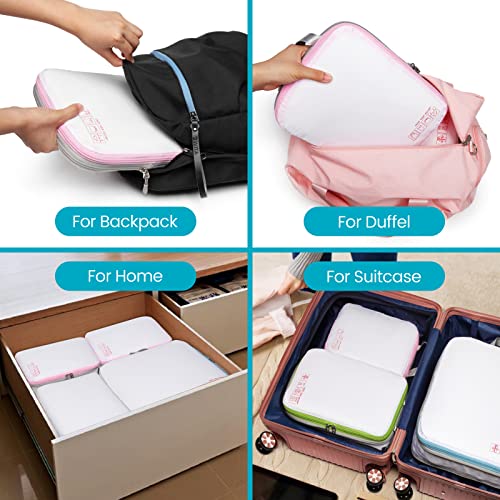 Compression Packing Cubes for Travel (4 Count)