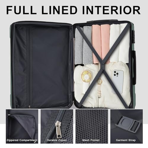 24 Inch Expandable Checked Luggage