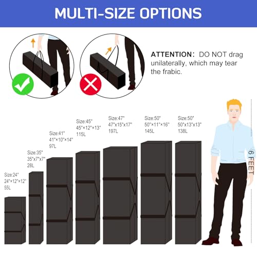 50in Large Travel Duffel Bag (2 Count)