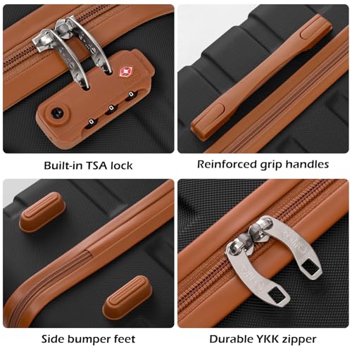 Luggage Set Lightweight Durable Hardshell