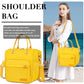 Yellow Lunch Box for Women Insulated Lunch Bag for Young Ladies Lunch Tote Bag