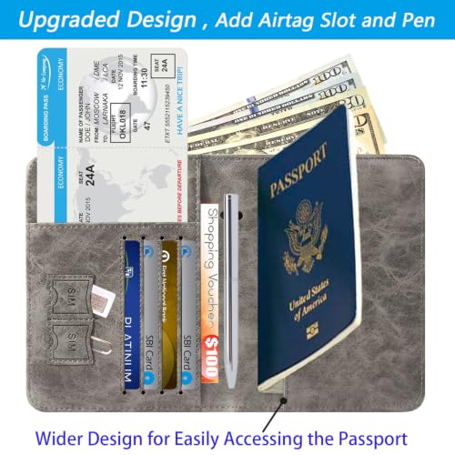 Airtag Passport Holder