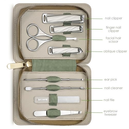 8 Piece Manicure Pedicure Set (8 Count)