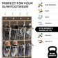 24 Pockets Clear Over the Door Shoe Organizer