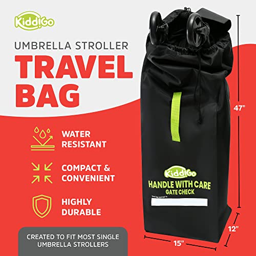 KiddiGo Umbrella Stroller Bag for Airplane Travel