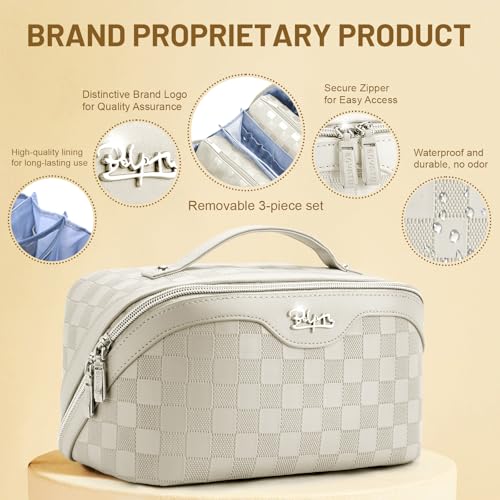Travel Makeup Bag Organizer