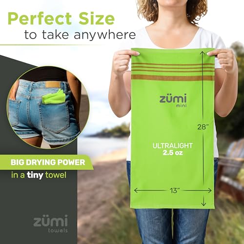 MINI 100% Cotton Camping Travel Towel