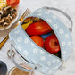 Lunch Bag for Women Men Cute Corduroy Lunch Tote Bags Reusable Insulated Lunch Box Large Capacity Reusable Insulated Cooler for Work Picnic or Travel