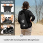 5/10/25/30/40L Waterproof Dry Bag, Medium Lightweight Roll Top Dry Bag Backpack w/Waterproof Phone Case, Kayaking, Travel, Hiking, Fishing, Tubing, Camping, the Beach, Men/Women (Black)