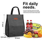 Lunch Bags for Women Insulated Reusable Lunch Tote with Internal Pocket