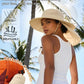 UPF 50+ Wide Brim Sun Hat with Neck Flap
