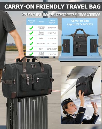 Canvas Duffle Bag for Travel