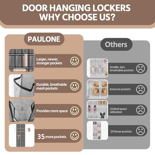 35 Pocket Over the Door Shoe Organizer (35 Count)