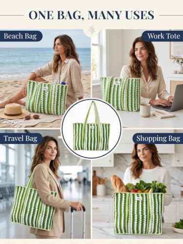 100% Cotton Quilted Tote Bag For Women