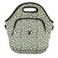 LunchTote Zippered Bag Insulated Neoprene Caddy (Chamomile China / X-Large 6.5 Quart Lunch Tote)