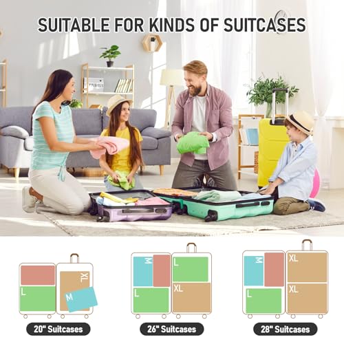 4 Set Compression Packing Cubes