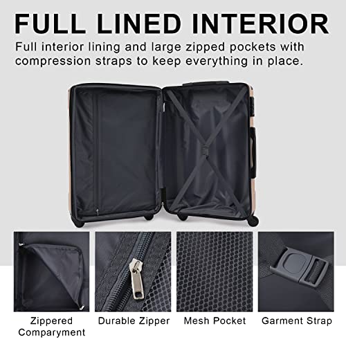 Luggage Sets of 2 Suitcases With Wheels