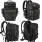 Military Tactical Backpack for Men and Women 45L Army 3 Days Assault Pack Bag Large Rucksack with Molle System Olive Green