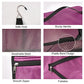 Travel Portable Hanging Shelves Closet Organizer Packing Luggage Storage with Multifunctional and Foldable Invisible Compartment