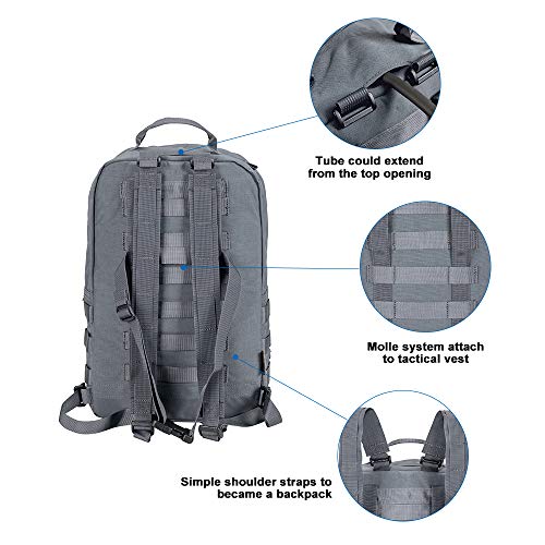 Outdoor Hydration Backpack Bundle Packs Water Bladder Carrier for 3L Water Bladder