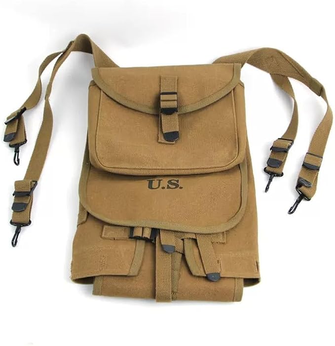 M1928 Bag Replica WW2 WWII US Haversack Canvas Material