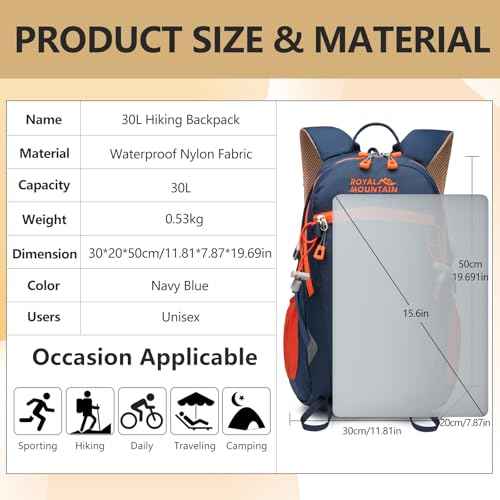 Hiking Backpack With Rain