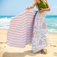 Microfiber Beach Towel for Adults with Bag