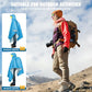Hooded Rain Poncho for Adult Waterproof Lightweight Raincoat