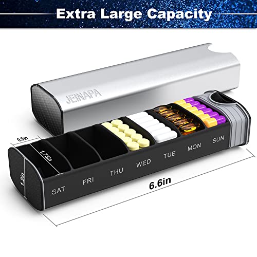 Extra Large Pill Organizer 7 Day