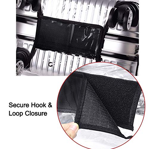 30 Inch PVC Clear Suitcase Cover