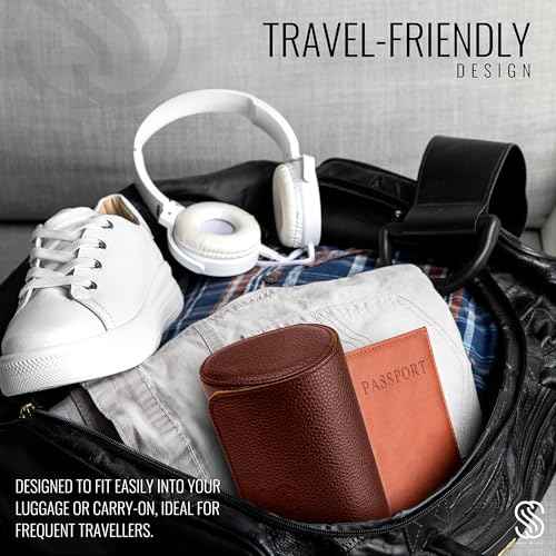 2 Watch Travel Case for Men