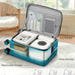 24 Inch Top Opening Checked Luggage with Cup Holder and USB Ports