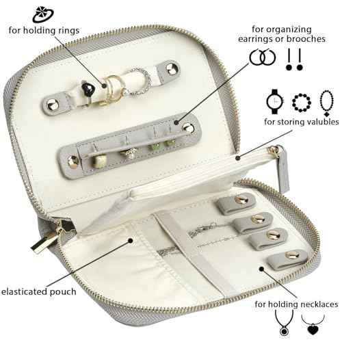 Travel Jewelry Organizer Case