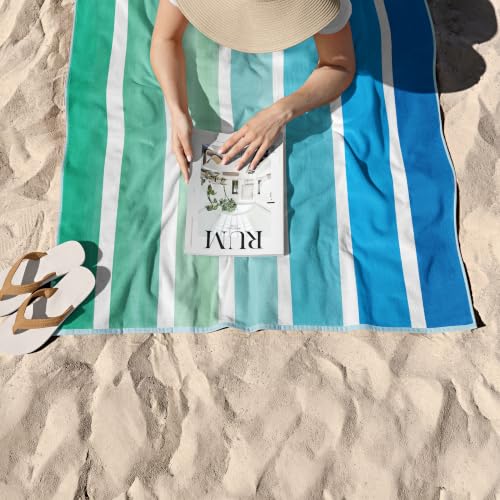 Microfiber Beach Towel for Adults with Bag