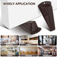 2 Pcs Heavy Duty Rubber Door Stops Wedge Stackable (2 Count)