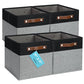 11x11 Cube Storage Bins (4 Count)